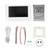 Video Intercom System Adjustable IP55 Waterproof Night Vision Video Door Phone Doorbell for Hotels Offices Home AU Plug