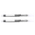 2 Pcs Rollerball Pen 0.5mm Fine Tip Quick Drying Rolling Ball Liquid Ink Pen for Students Black