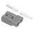 SH175 Battery Quick Connector 175A 600V Battery Quick Connect Disconnect Plug for Solar Panels 4 Wheel Drives Refrigerators Gray