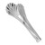 Cooking Tongs Multipurpose Heat Resistance Shell Shape Stainless Steel Kitchen Tongs for Cooking Barbecue Serving 201 (23cm/9.1in)