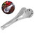 Cooking Tongs Multipurpose Heat Resistance Shell Shape Stainless Steel Kitchen Tongs for Cooking Barbecue Serving 201 (23cm/9.1in)