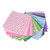 Cotton Quilting Fabric 9.8x9.8in Assorted Colors Easy Ironing Multi Purpose Floral Patchwork Fabric for Craft DIY 42 Colors