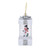 4.7inch Christmas Snowman Scene Hanging Lanterns Battery Operated Lighted Lamp Mini LED Desk Decorative Lantern