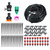 Garden Patio Water Mister Air Misting Cooling Micro Irrigation System Sprinkler 25M&30 dripper-heads