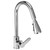 Single Handle High Arc Pull Out Kitchen Faucet Rotation Water Tap Sink Faucets with Pull Down SprayerEU G3/8in