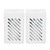 2pcs Silver Ion Module Accessories for Dreame X10 S10 W10S S20 X20 Vacuum Cleaner Spare Parts White