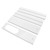 4pcs Portable Air Conditioner Window Kit 16.9 to 55in Adjustable Window Sealing Panels for Home Office
