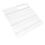 4pcs Portable Air Conditioner Window Kit 16.9 to 55in Adjustable Window Sealing Panels for Home Office