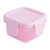 Food Storage Container PP Sealed Mini Food Container for Pet Food Medicine Fish Bait Hook Jewelry Pink