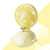 Cute Humidifier Spray Fan Summer Desktop USB Charging Humidifier Fan for Dormitory Office Student Yellow