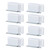8 Set Stainless Steel Magnetic Door Catch Cupboard Closet Cabinet Door Damper Buffer Furniture AccessoriesWhite