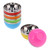 6Pcs set Color Stainless Steel Bowl Heat Insulation Salad Noodles Bowl for Home Kitchen(13cm S )