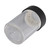 Magnifying Viewing Jar Multifunction Waterproof Magnifying Glass Storage Jar with LED Light for Home Travel Black