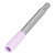304 Stainless Steel Collapsible Straw Portable Foldable Drinking Straw Durable and Light for Coffee and DrinksLavender
