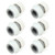 8Pcs Lock Type Faucet Quick Connector G1/2 Hose Faucet Coupling Adapter Fittings for Washing Machine