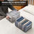 7 Grids/9 Grids Clothes  Closet  Storage Drawer Dividers with Handle Wardrobe Clothes  for Jeans Trousers T-shirt Underwear