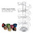 Metal Coffee Capsule Holder 30 Pods Storage Rack Spiral Rotating Stand Display Shelf Organizer