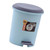 Foot Pedal Trash Can Household Large Capacity Multifunctional Kitchen Garbage Can with Lid Blue