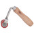 Silicone Seam Roller Approx 1.7in Wide 75° Wear Resistant Durable Double Direction Bearing Ergonomic Handle Seam Roller