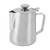 Milk Frothing Cup Thickened Stainless Steel Comfortable Handle Coffee Steaming Pitcher with Lid 350ml