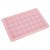 Ice Cubes Tray Molds Reusable 40 Cavity Silicone Ice Cubes Molds with Covers for Home KitchenOrange