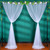 Wedding Party Window Screen Decoration Bedroom Outdoor Semi Transparent Mesh Curtains