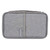 Passport Wallet Waterproof Dustproof Travel Passport Holder Credit Card Organizer HandbagGray L