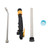 G3/4 Female Thread Adjustable Watering Wand Stainless Steel Long Rod Cleaning Spray Wand