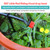 Automatic Drip Irrigation Kits for Garden 25m/82FT Automatic Garden Watering Misting System for Greenhouse / Yard / Lawn / Plant with 4/7-inch Distribution Tubing and Accessories
