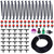 Automatic Drip Irrigation Kits for Garden 25m/82FT Automatic Garden Watering Misting System for Greenhouse / Yard / Lawn / Plant with 4/7-inch Distribution Tubing and Accessories