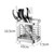 Utensil Holder Drying Rack Stainless Steel Draining Basket Wall Mount No Drilling for Kitchen Chopsticks Small Original Color