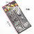 7PCS/Set Stainless Steel Unlock Ring Unlock Interlock Game Brain Teasers Educational Toy for Kids