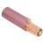 Electric Facial Hair Trimmer Lipstick Shaped Lightweight Mini USB Charging Face Shaver Hair Remover for WomenRose Gold