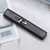 Mini Portable USB Rechargeable Windproof Electronic Cigarette Lighter for Smoker (Black)