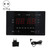 100‑240V LED Digital Clock Multifunction Wall Clock with Temperature Humidity Perpetual Calendar DisplayEU