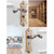 European Style Retro Vintage Door Lock Interior Anti‑theft Room Door Lock Lever Set