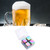 Metal Ice Cubes Stainless Steel Reusable Quick Chilling Clean Whiskey Stone with Ice Tong for Drink Beverage Colorful