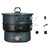 Electric Hot Pot Cooker Fast Heating Non Stick Portable Hot Pot Cooker for Dorm Travel