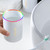 Travel Toothbrush Cup Set Large Capacity PET PP Portable Bronzing Toothbrush Holder for Travel CampingWhite Gold