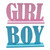 Wooden Gender Reveal Table Decorations Baby Girl Boy Table Signs Letter Blocks Blue Pink Table Centerpieces for Baby Shower Decor