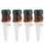 4pcs Automatic Self Watering System Flower Plant Water Drip Irrigation Sprayer