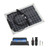 15W 18V Solar Cell Panel Monocrystalline Solar Panel Portable Solar Panel Kit for Car Boat(Solar +30A Controller )