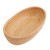 Salad Bowl Versatile Smoother Stylish Durable Easy Cleaning Boat Shaped Bowl for Home Restaurant 17cmx4.5cm/6.7x1.8in