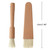 2Pcs BBQ Basting Brushes Oil Sauce Barbecue Grill Brushes Wood Handle Baking Pastry Butter Honey Brush Wooden Kitchen Utensils