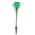 4Pcs Outdoor Solar Power Tulip LED Flower Light Waterproof Garden Lawn Lamp DecorationGreen