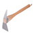 Pick Axe Simple Practical Fine Workmanship Stainless Steel Wood Material Digging Tools