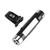 Clip on Truck Car LCD Thermometer Automotive Digital Backlight Clock Monitor White  Backlight