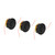 3Pcs Trimmer Head Replacement Part Fit for Stihl 25‑2 FS90 FS100 FS110 FS130 FS250 FS56