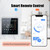 Smart Tuya WiFi Thermostat Voice Control 3A Digital Programmable LCD Display Touchscreen Underfloor Heating Temperature Controller Digital Intelligent Wall Thermostat for Water Heating Compatible with Amazon  Home