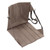 Foldable Seating Cushion Triangular Fence Back Mesh Pocket Wear Resistant Portable Chair Cushion for Hiking Fishing
